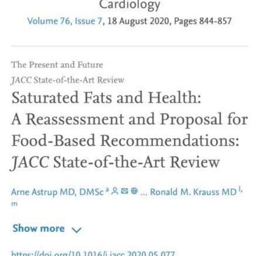 Relación entre grasas saturadas y Riesgo Cardiovascular